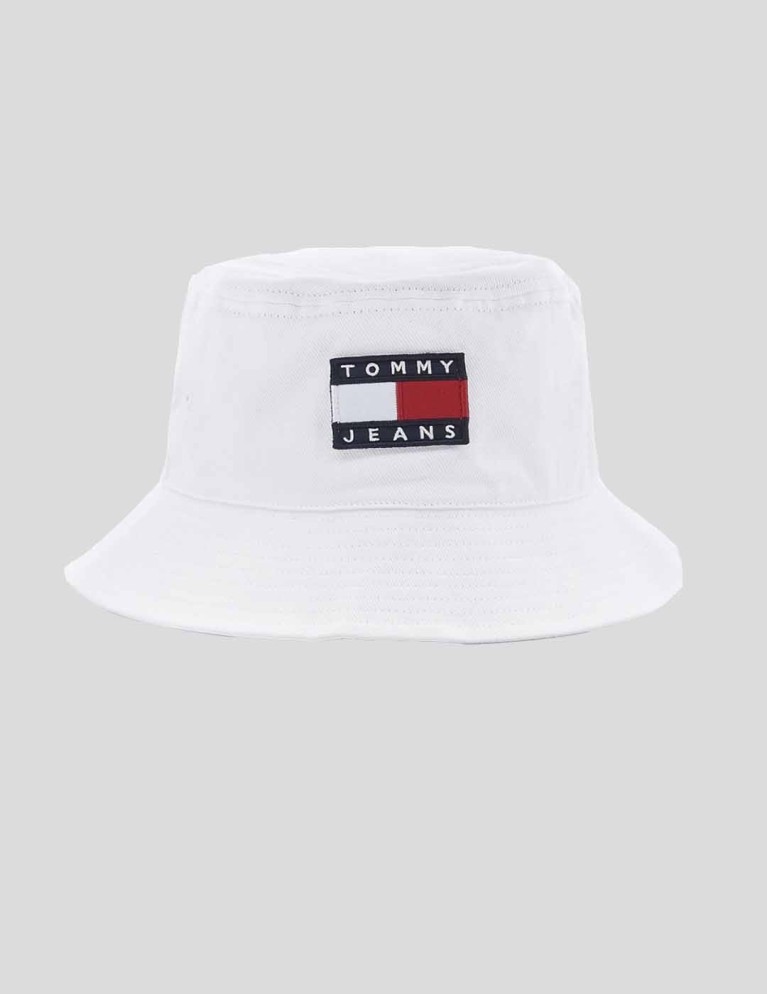 Gorro TOMMY JEANS tjm heritage bucket white